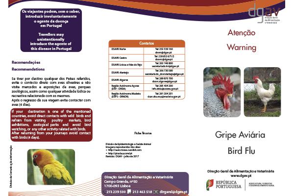 Gripe Aviária / Bird Flu (DGAV)