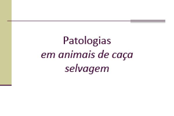 Patologias em Animais de Caça Selvagem (DGAV, 2011)